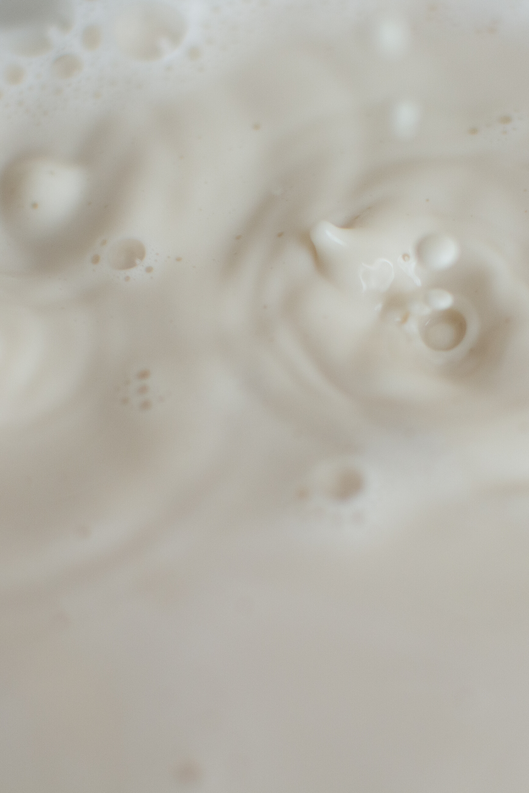 Boiling Milk Closeup